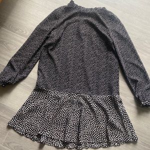 Loft smock neck dress